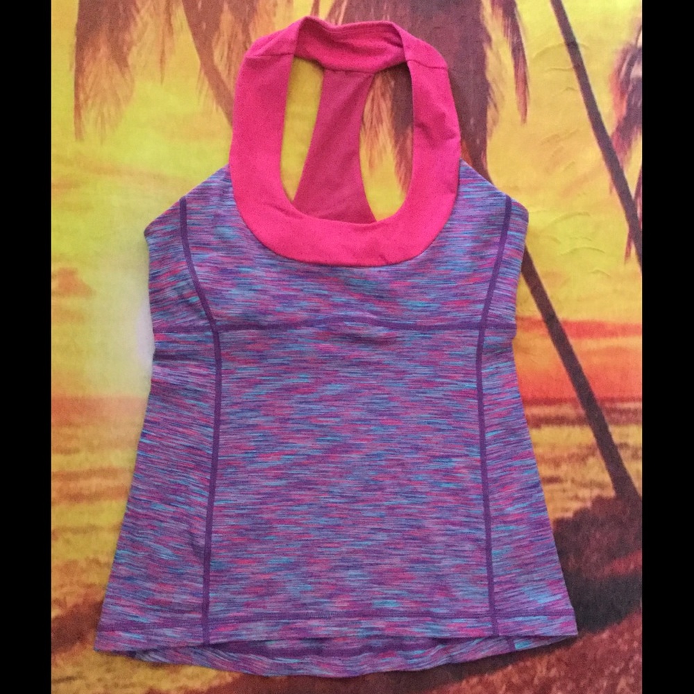 Lululemon Racerback Scoop Neck Size 6 Purple